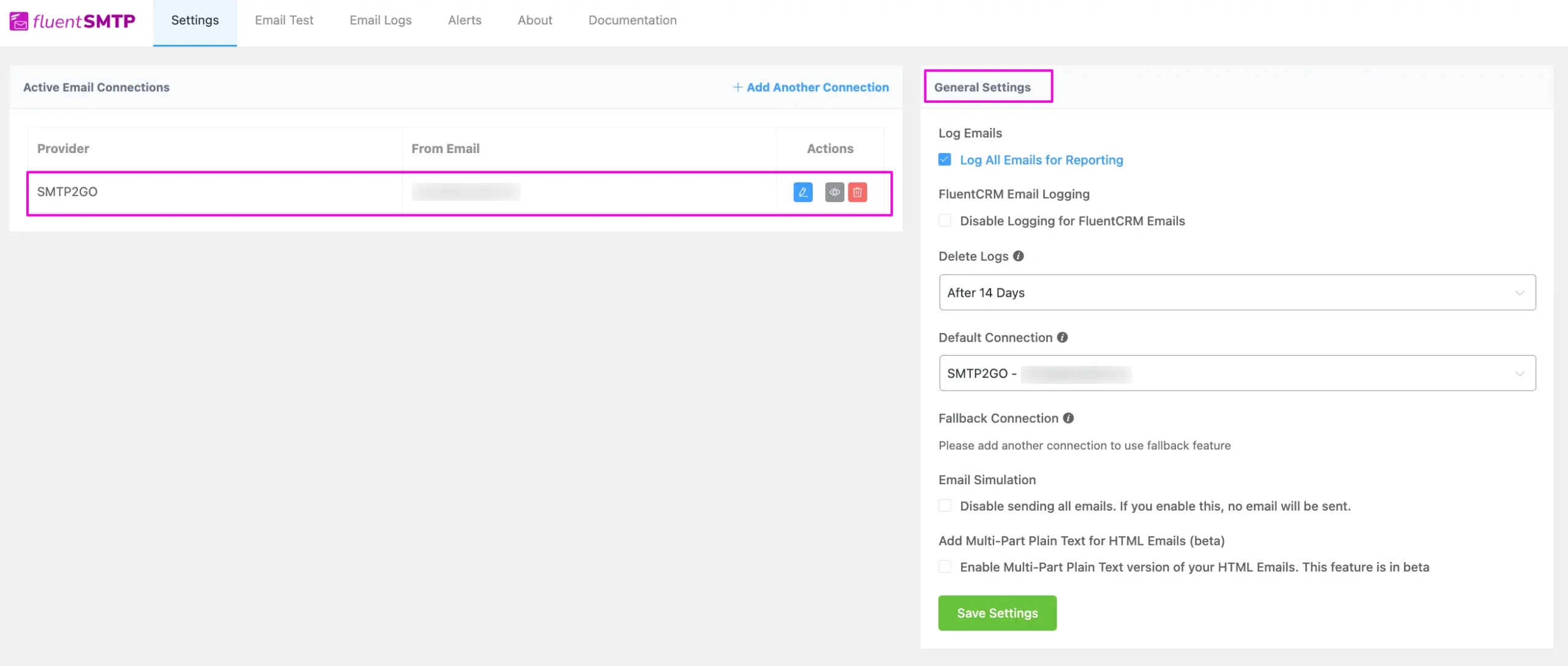 Configured Smtp2Go Scaled